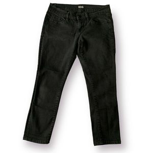 BDG Black Denim Low Rise Crops